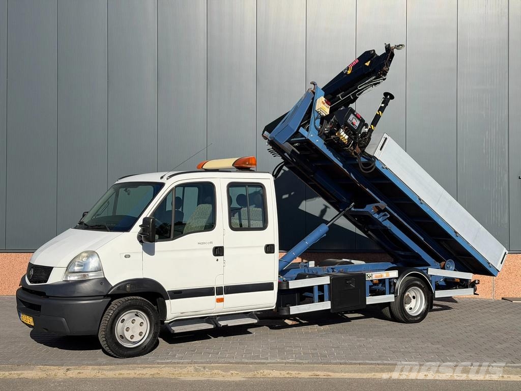Renault Mascott 150-65 HAAKARM HIAB incl container bakken Pickup/Pritschenwagen