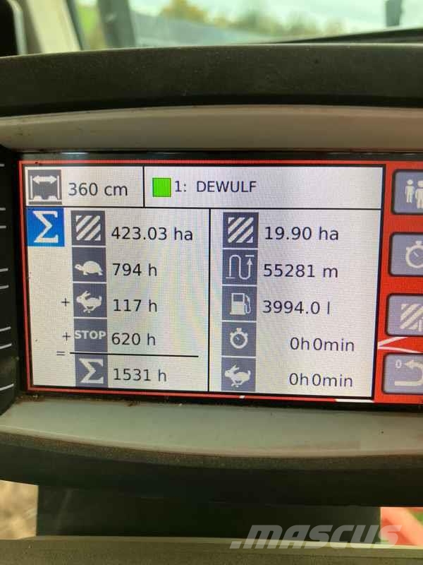 Dewulf kwatro, 4 Row, Self-proppelled Potato Harve Agriculture - Autres