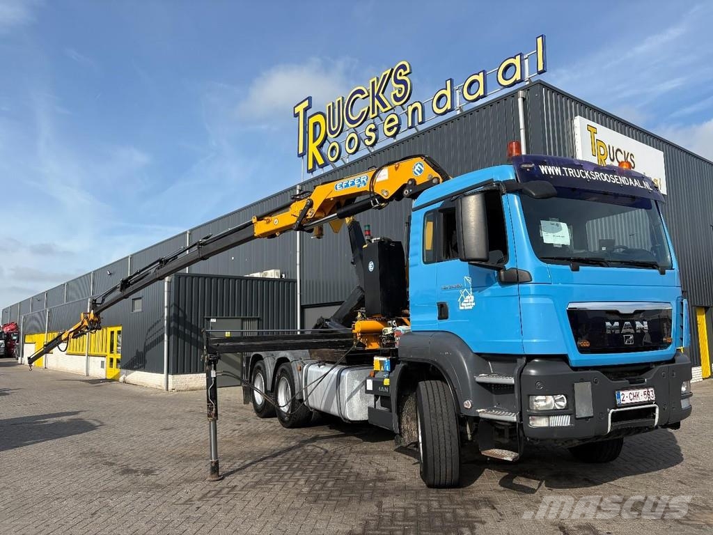 MAN TGS 33,360 + EFFER 210/4S 4 X EXT. + JIB 2 S 2 X E All terrain cranes