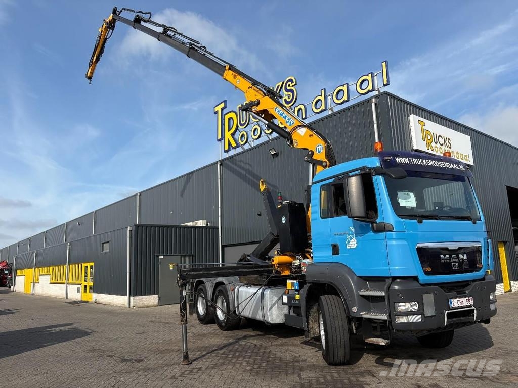 MAN TGS 33,360 + EFFER 210/4S 4 X EXT. + JIB 2 S 2 X E All terrain cranes