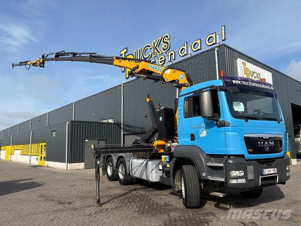 MAN TGS 33,360 + EFFER 210/4S 4 X EXT. + JIB 2 S 2 X E All terrain cranes