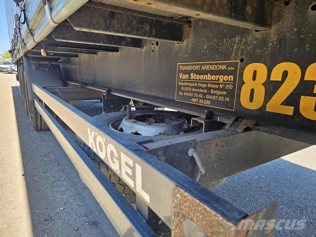 Kögel SN 24 - SLIDING ROOF - COIL - MERCEDES DISC Semirremolques de caja de lona