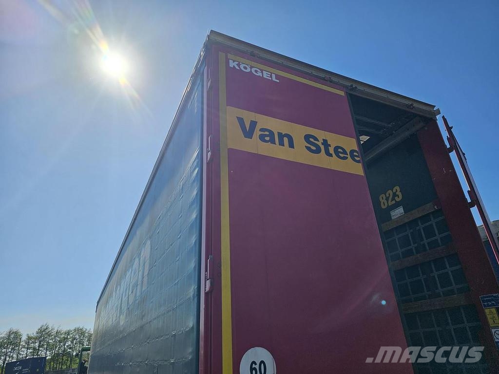 Kögel SN 24 - SLIDING ROOF - COIL - MERCEDES DISC Semirremolques de caja de lona