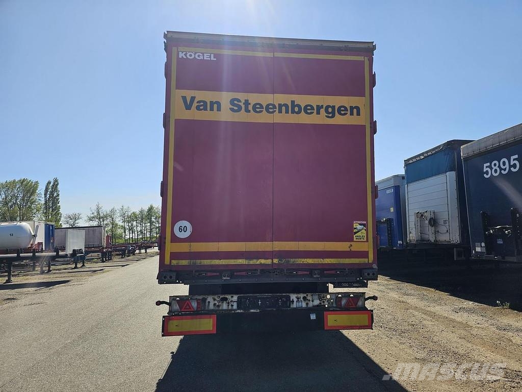 Kögel SN 24 - SLIDING ROOF - COIL - MERCEDES DISC Semirremolques de caja de lona