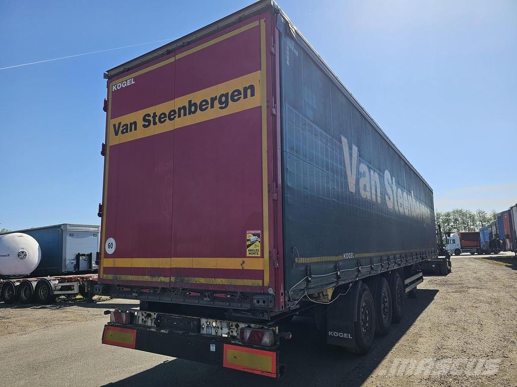 Kögel SN 24 - SLIDING ROOF - COIL - MERCEDES DISC Semirremolques de caja de lona