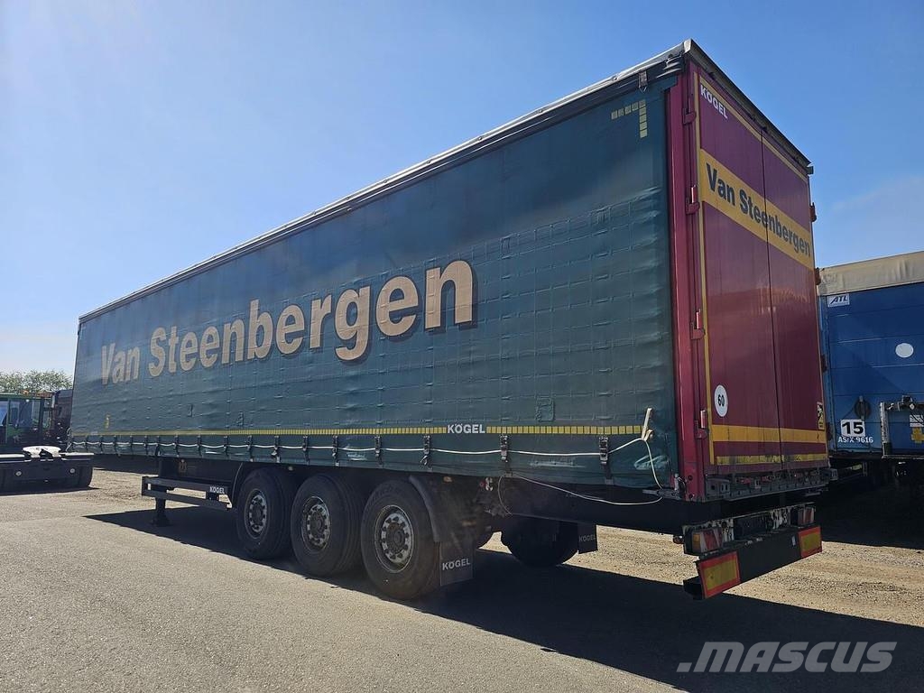Kögel SN 24 - SLIDING ROOF - COIL - MERCEDES DISC Semirremolques de caja de lona
