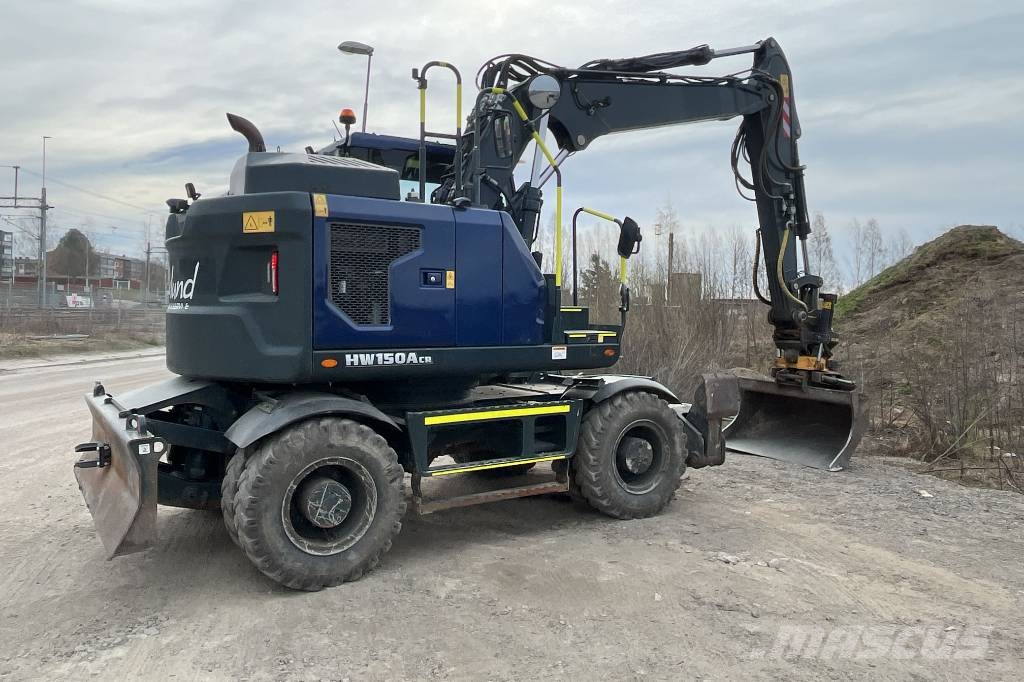 Hyundai HW 150 ACR Gravemaskiner på hjul