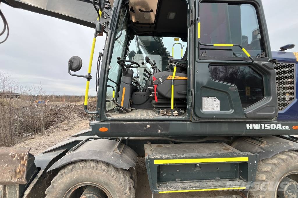 Hyundai HW 150 ACR Gravemaskiner på hjul