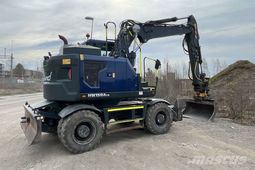 Hyundai HW 150 ACR Gravemaskiner på hjul