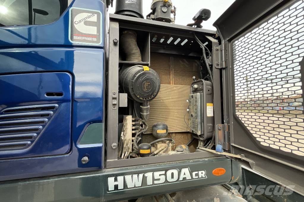 Hyundai HW 150 ACR Gravemaskiner på hjul