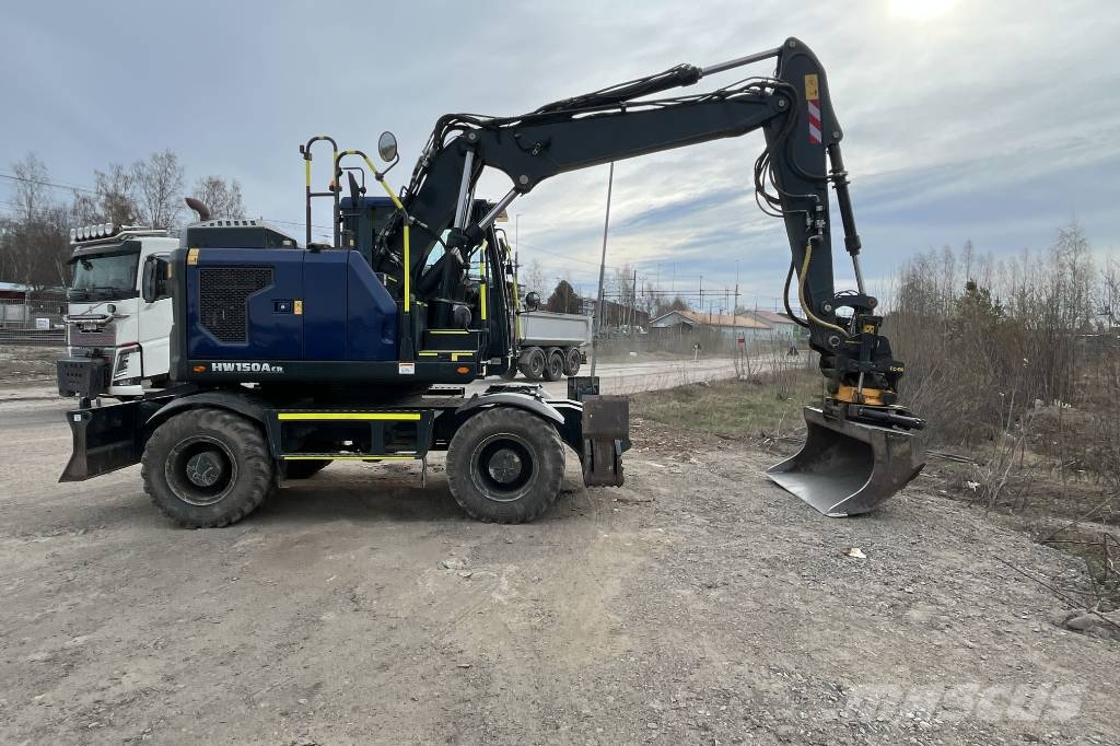 Hyundai HW 150 ACR Gravemaskiner på hjul