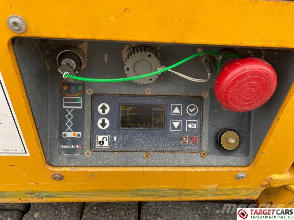 Haulotte Optimum 8 AC Electric Scissor Work Lift 777cm Šķerveida pacēlāji