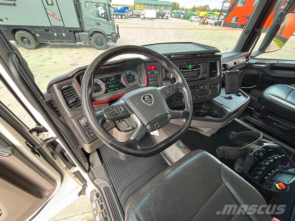 Scania R 580 8x2*6 PK 78002 + JIB / PALFINGER T15 ton / L شاحنات الرافعات