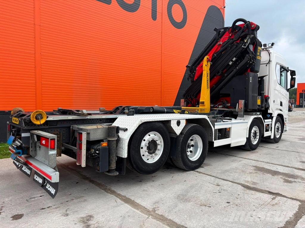Scania R 580 8x2*6 PK 78002 + JIB / PALFINGER T15 ton / L شاحنات الرافعات