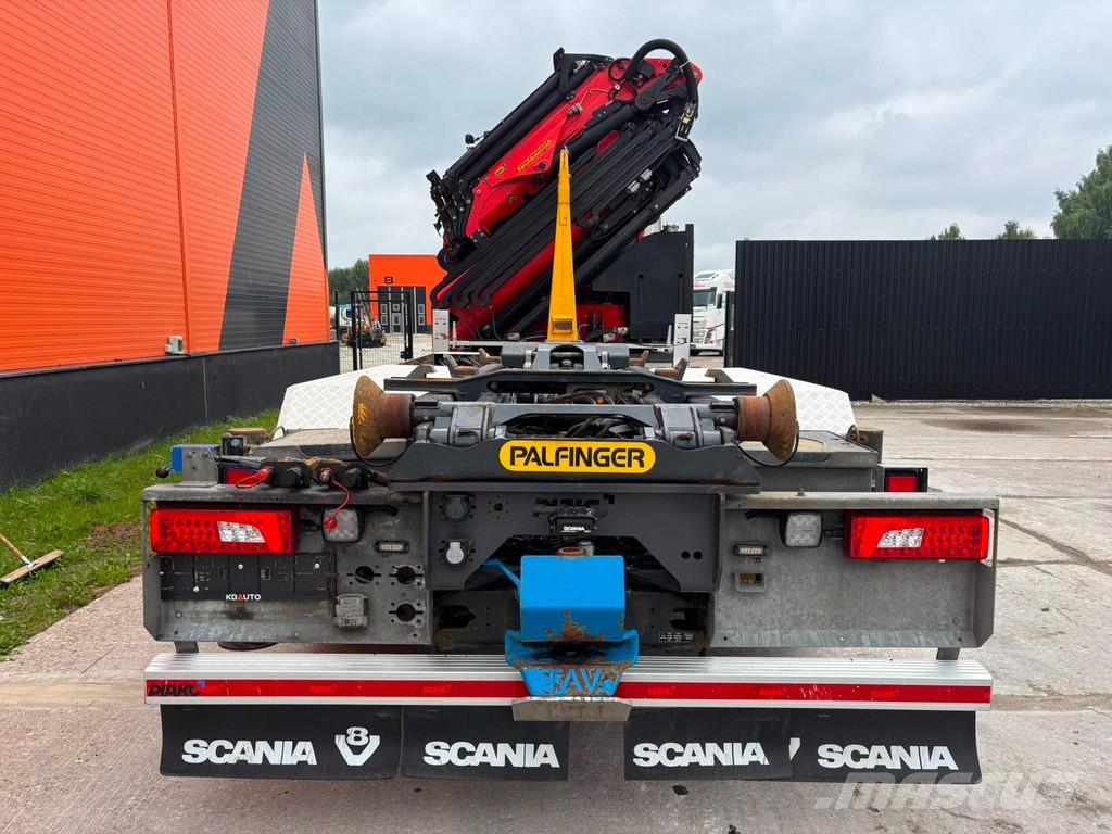 Scania R 580 8x2*6 PK 78002 + JIB / PALFINGER T15 ton / L شاحنات الرافعات