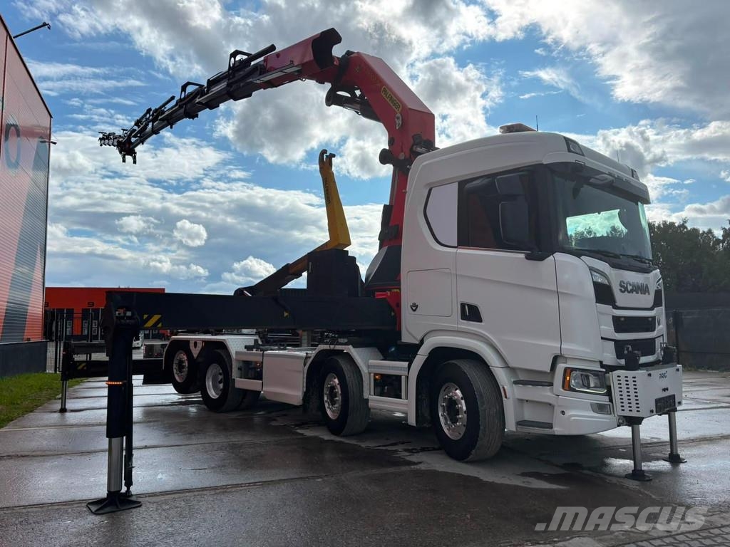 Scania R 580 8x2*6 PK 78002 + JIB / PALFINGER T15 ton / L شاحنات الرافعات