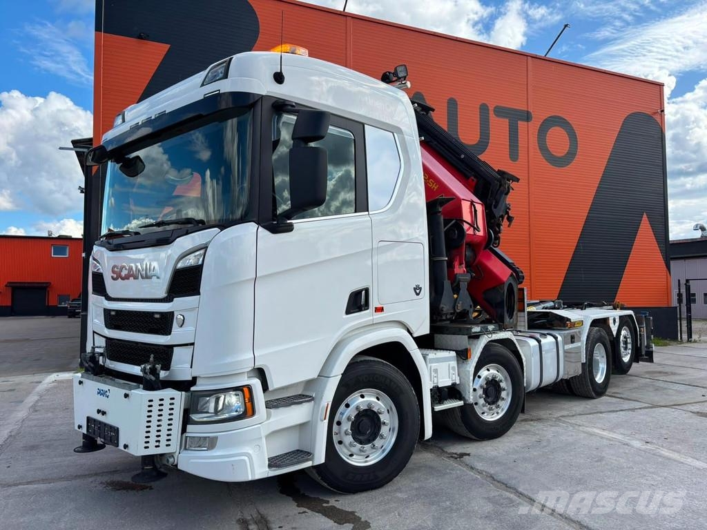 Scania R 580 8x2*6 PK 78002 + JIB / PALFINGER T15 ton / L شاحنات الرافعات