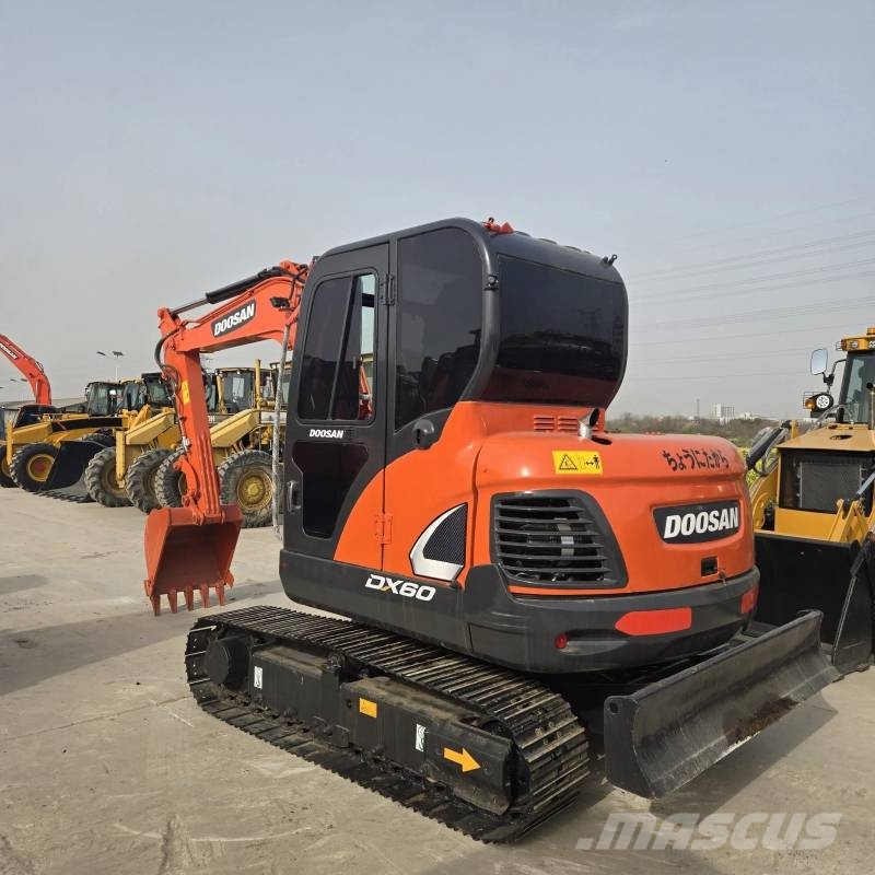 Doosan DX 60 Εκσκαφάκι (διαβολάκι) < 7t