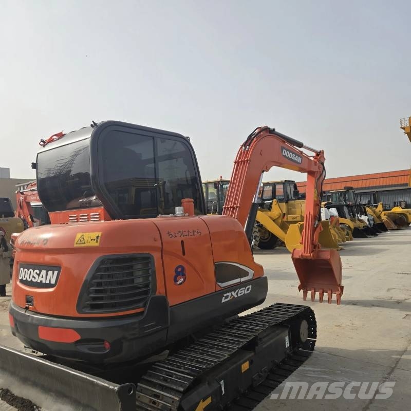 Doosan DX 60 Εκσκαφάκι (διαβολάκι) < 7t