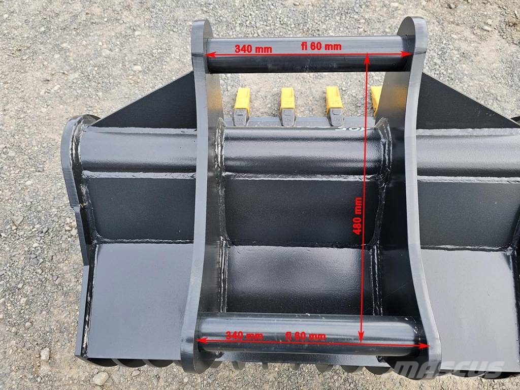 Volvo S 60 łyżka przesiewająca |screening bucket Tranšėjų kasimo technika