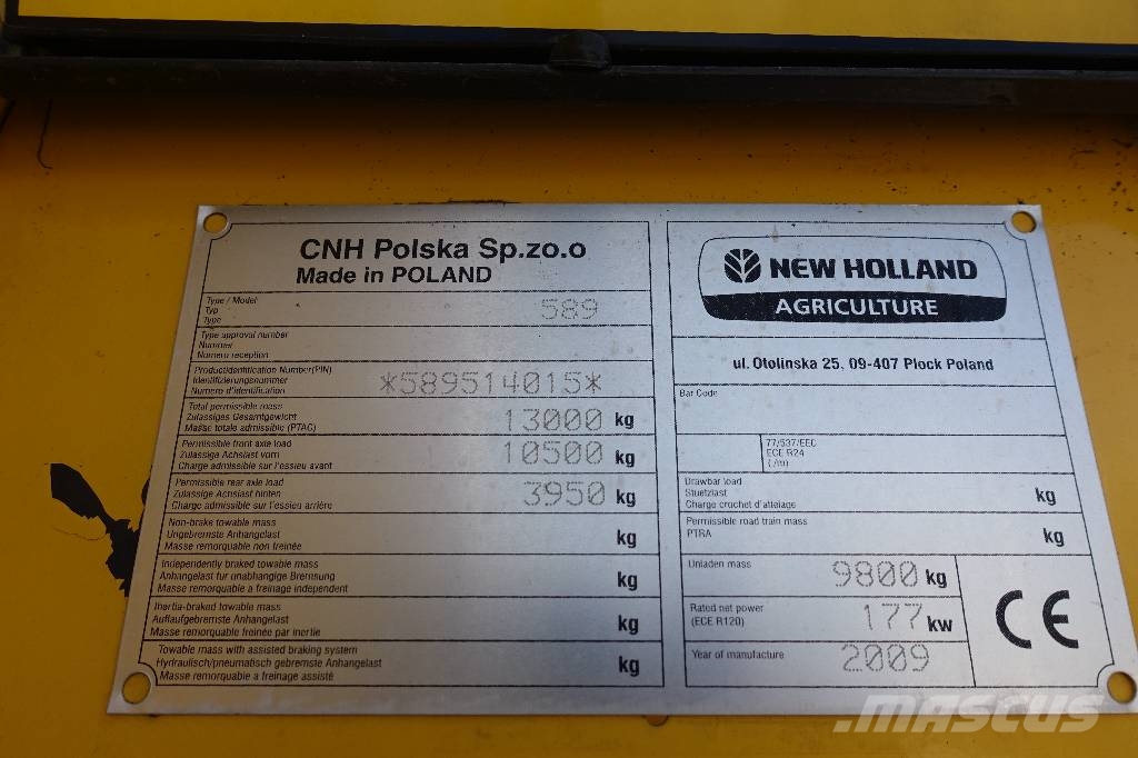 New Holland TC 5080 Cosechadoras combinadas