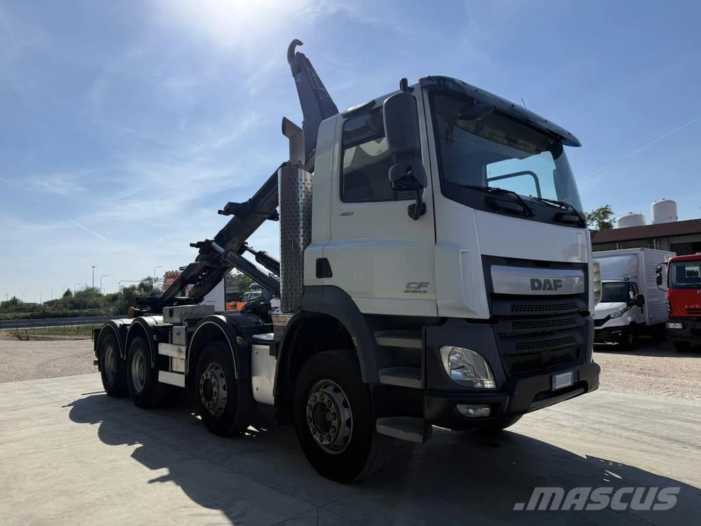 DAF CF85.460 Abrollkipper MEILLER 8x4 40Ton Damperli kamyonlar