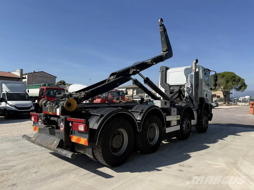DAF CF85.460 Abrollkipper MEILLER 8x4 40Ton Damperli kamyonlar