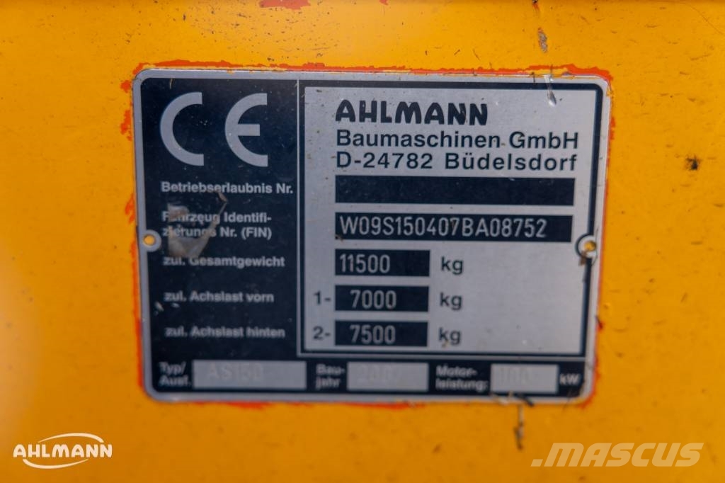 Ahlmann Zwenklader AZ 150 Kolové nakladače