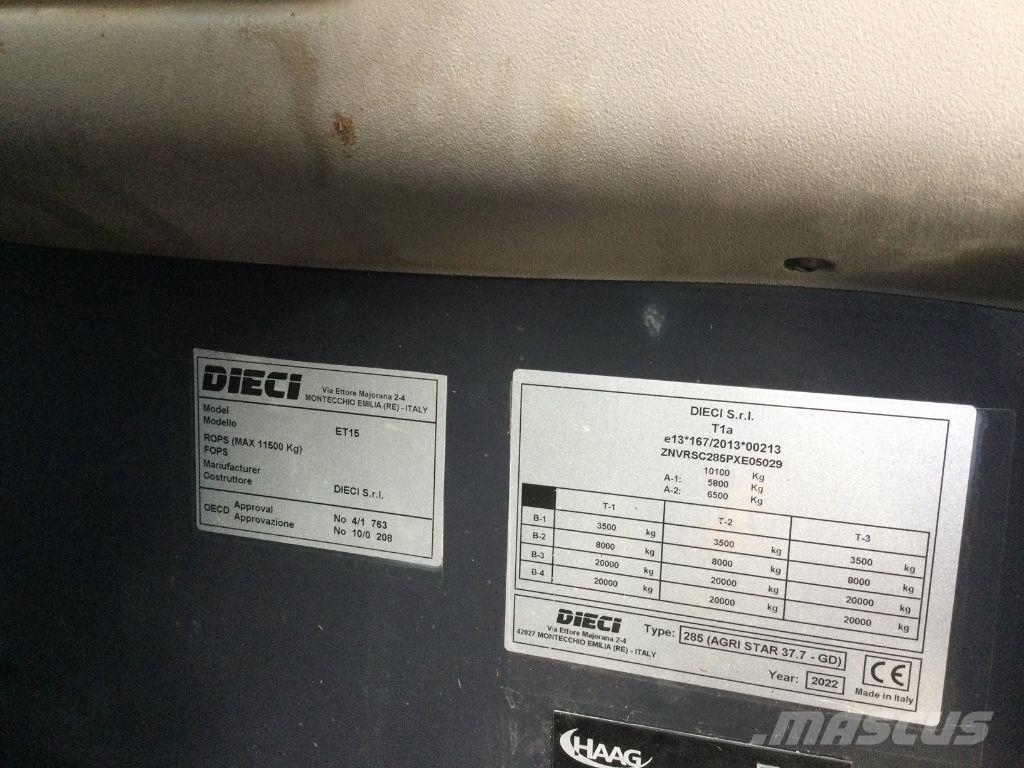 Dieci AGRI STAR 37.7 EVO2 معدات مناولة لأغراض الزراعة