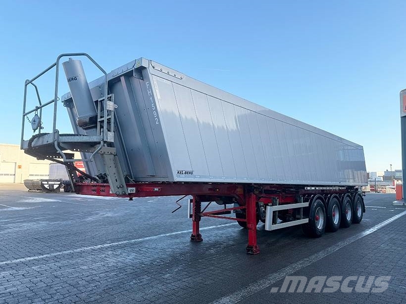 Kel-Berg Tipper / Alukastenmulde Kipper 37m3 Semi-reboques basculantes