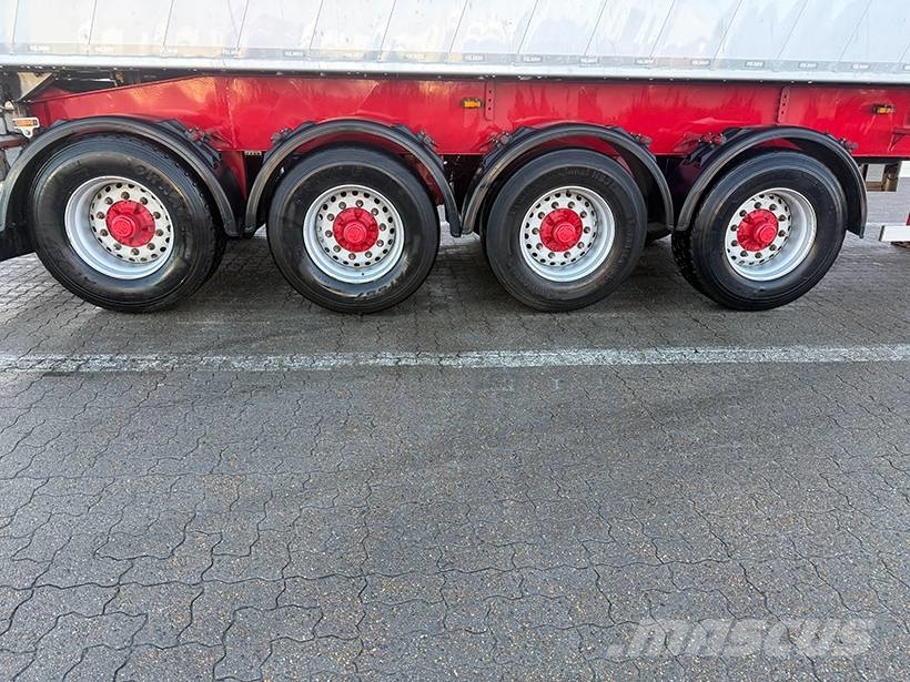 Kel-Berg Tipper / Alukastenmulde Kipper 37m3 Semi-reboques basculantes