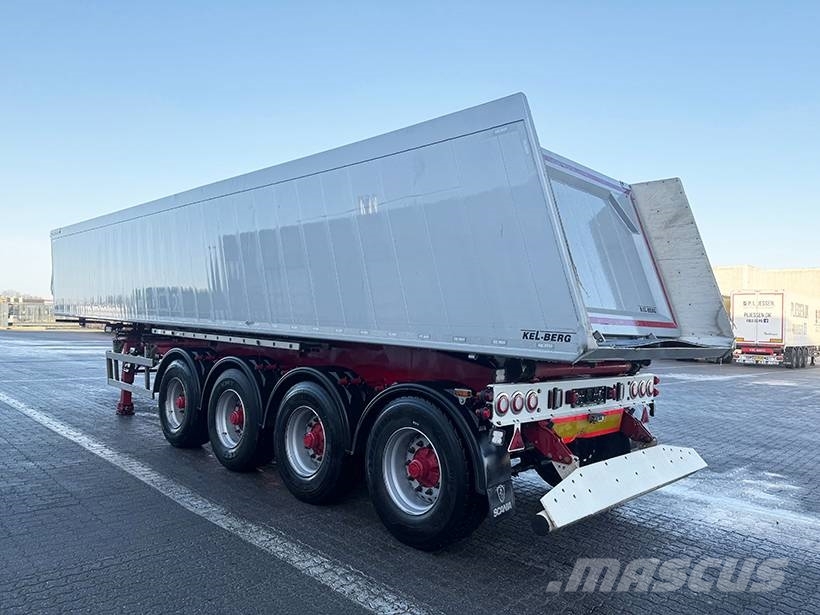 Kel-Berg Tipper / Alukastenmulde Kipper 37m3 Semi-reboques basculantes