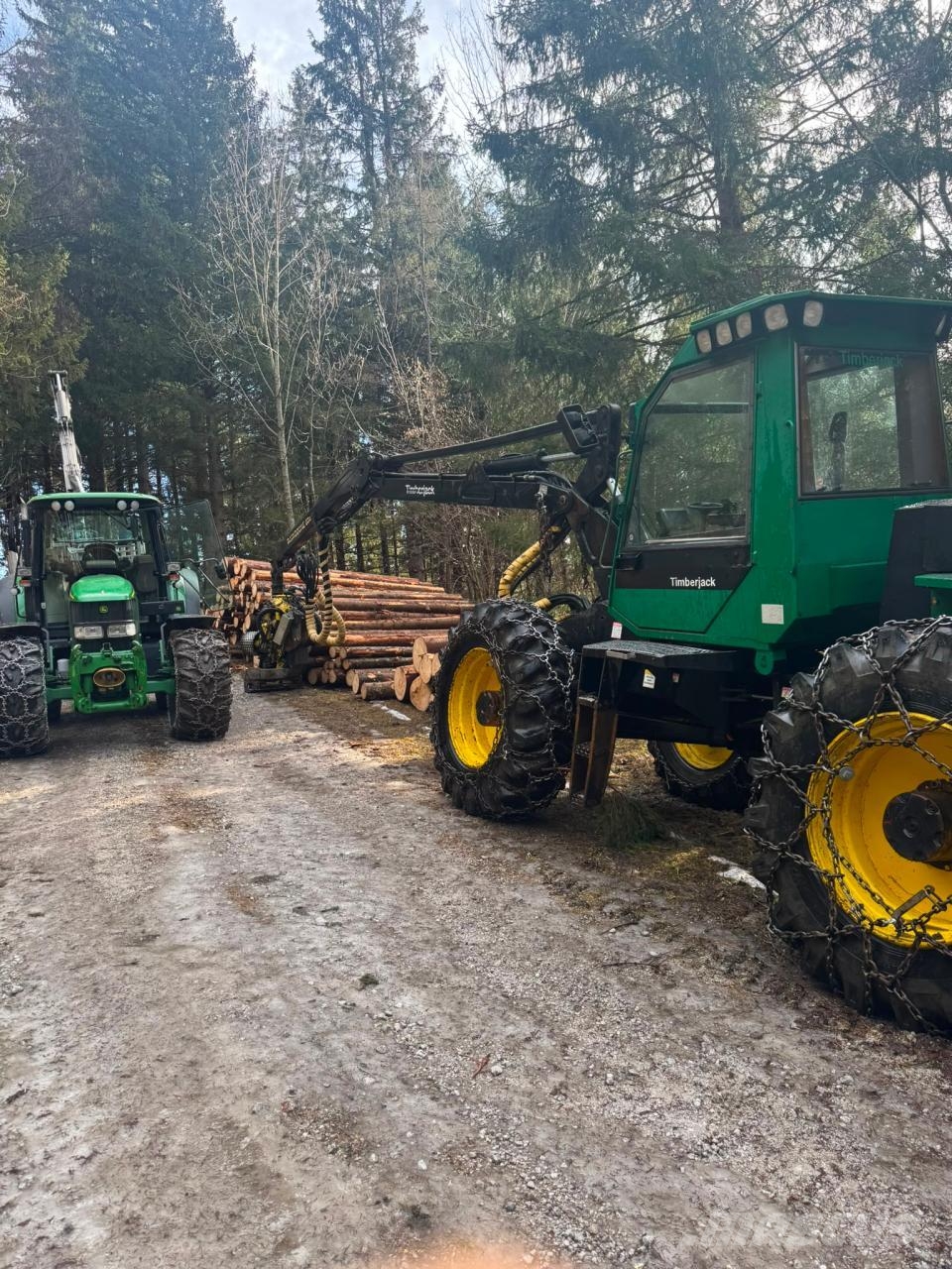 Timberjack 870 Harvesters