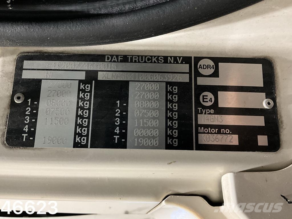 DAF FAG CF 290 Euro 6 Geesink 17m³ Just 184.123 km! Vuilniswagens