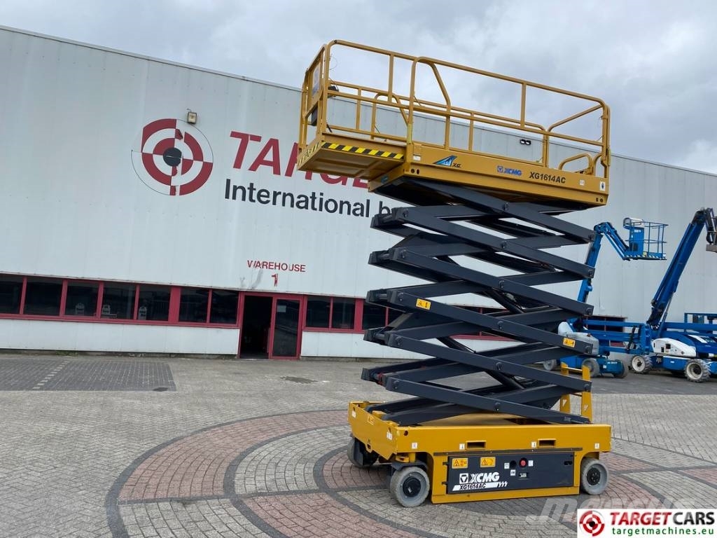 XCMG XG1614AC Electric Scissor Work Lift 1580cm Žirkliniai keltuvai