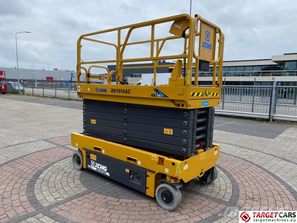 XCMG XG1614AC Electric Scissor Work Lift 1580cm Žirkliniai keltuvai