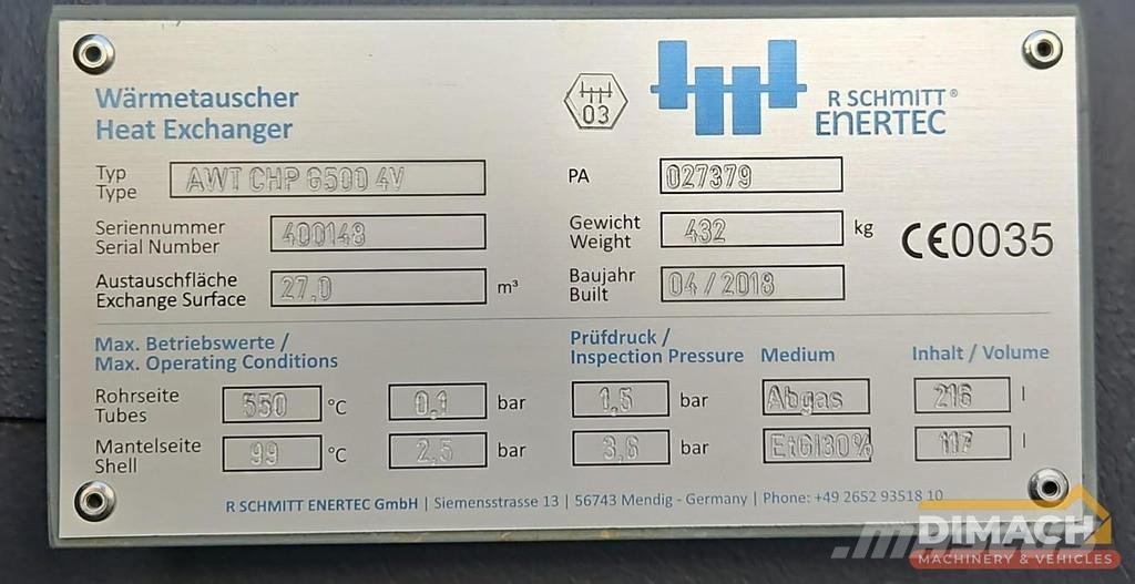  Leroy-Somer LSA 49.3M6 C 6S/4 R Schmitt Enertec 50 Altri generatori