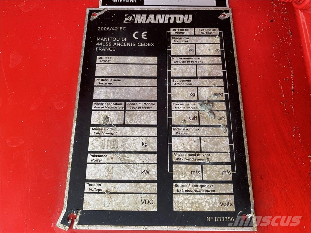 Manitou 160ATJ+ Leddede bomlifter