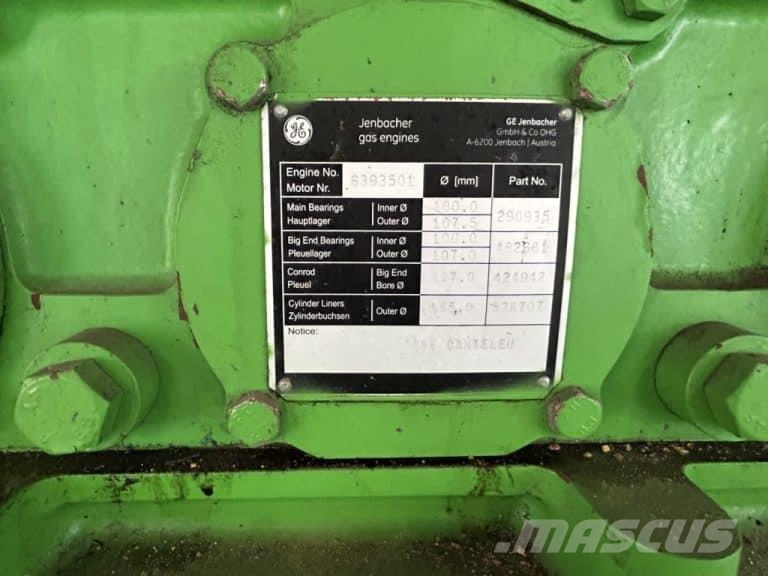  Jenbacher J320 GS-S-04 Gas generatoren