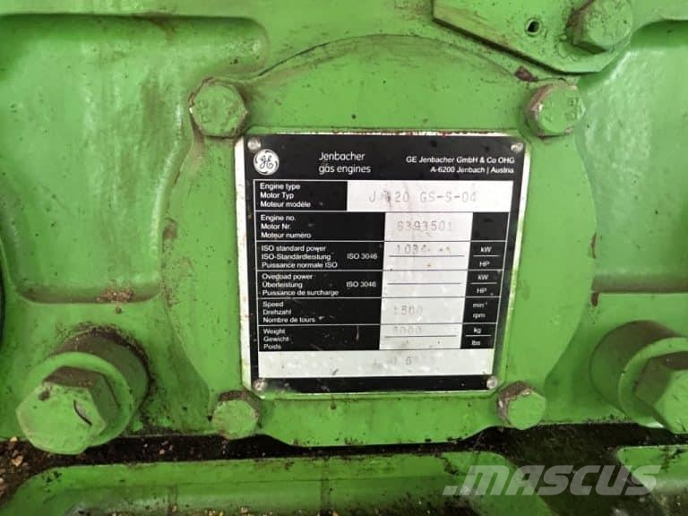  Jenbacher J320 GS-S-04 Gas generatoren