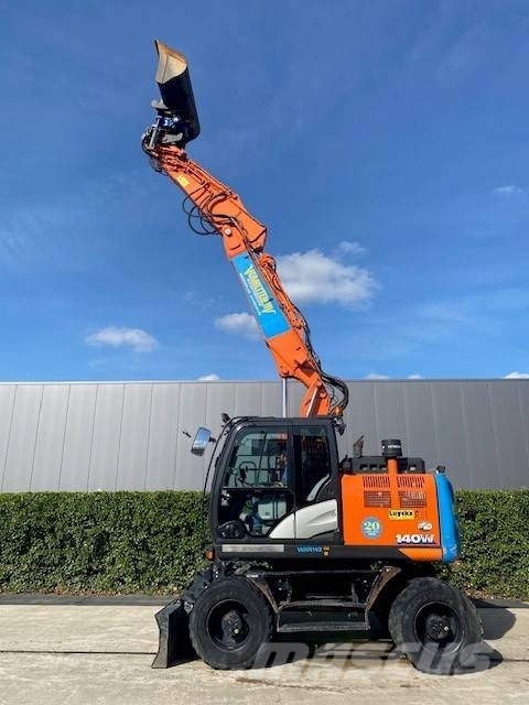 Hitachi ZX 140 W-6 Hjulgrävare