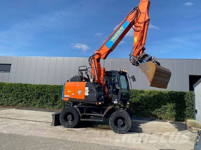 Hitachi ZX 140 W-6 Hjulgrävare