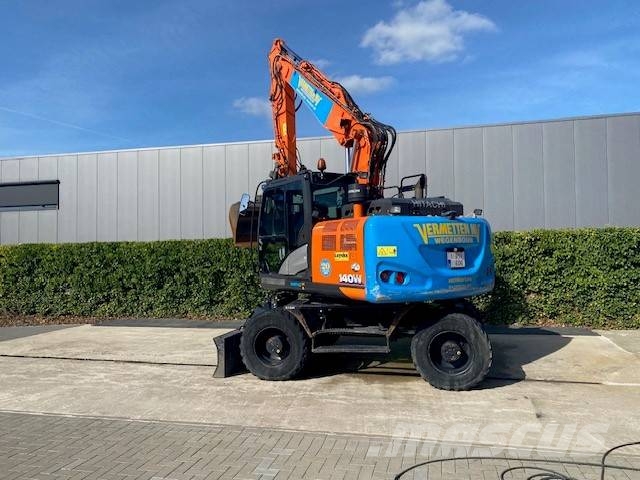 Hitachi ZX 140 W-6 Hjulgrävare