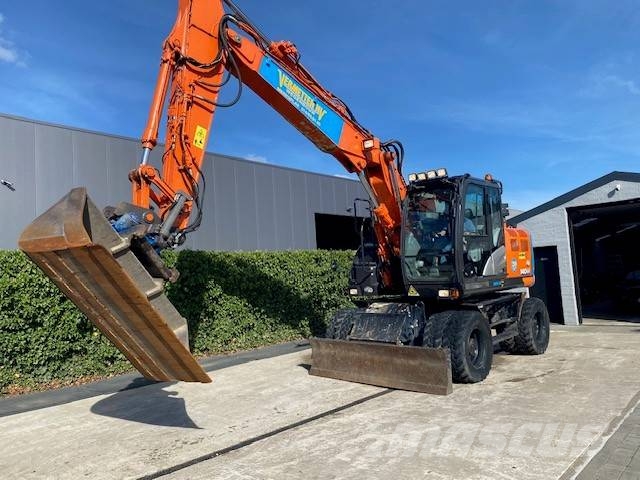 Hitachi ZX 140 W-6 Hjulgrävare