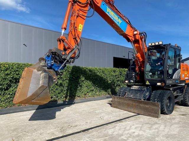 Hitachi ZX 140 W-6 Hjulgrävare