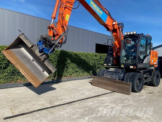 Hitachi ZX 140 W-6 Hjulgrävare
