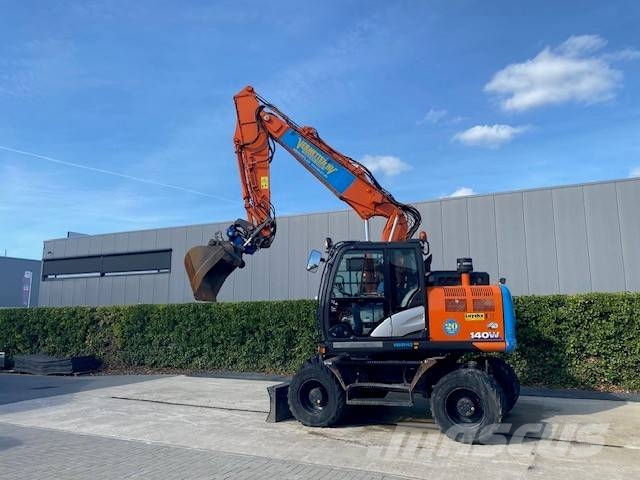 Hitachi ZX 140 W-6 Hjulgrävare