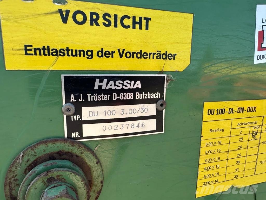 Lely Terra Rotorkopeg met Hassia DU 100 zaaimachine Drillmaschinen