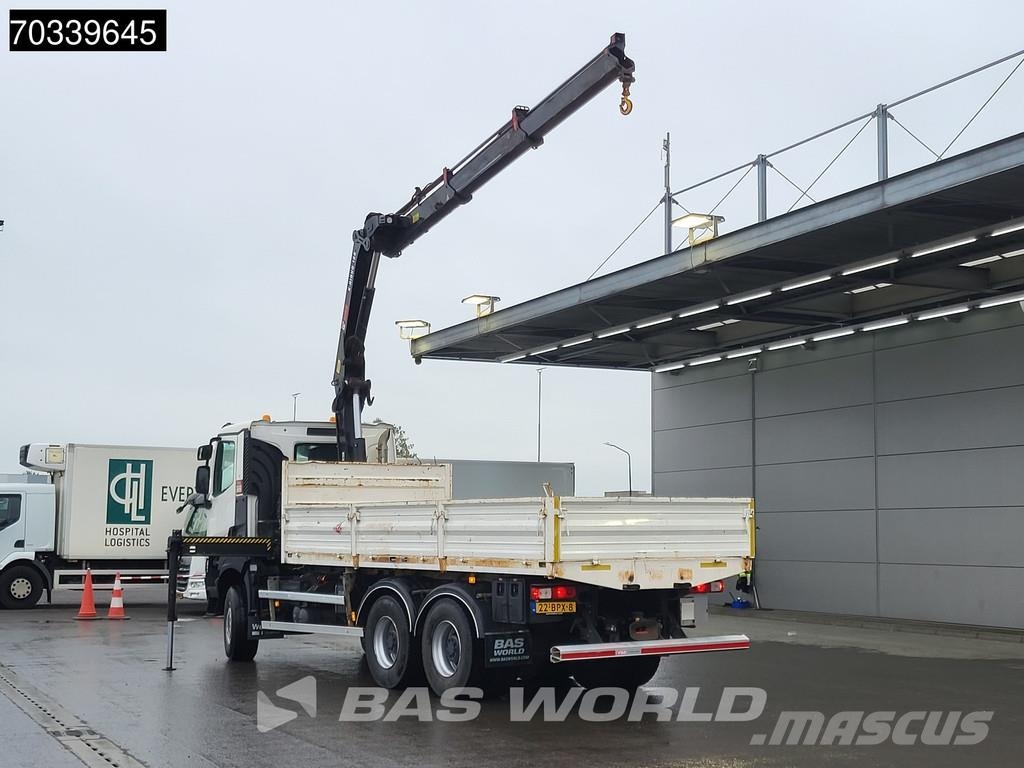 Renault K 460 K 6X6 HIAB X-HIDUO 188 Remote Full Steel Big 平ボディー