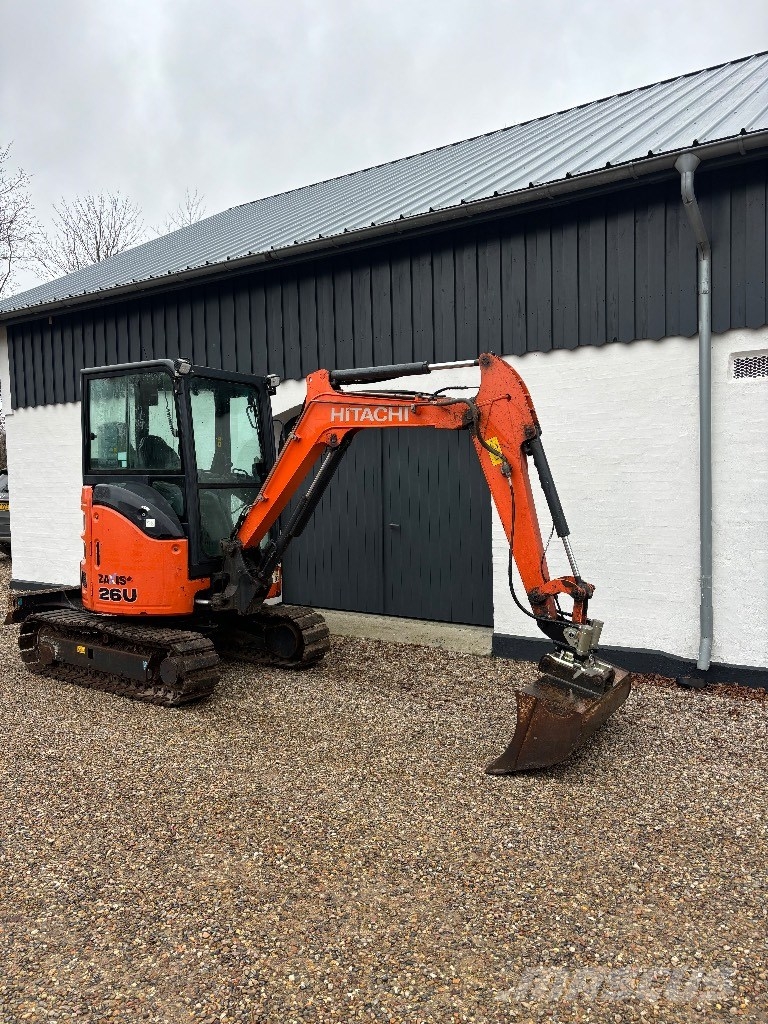 Hitachi ZX 26 U-5 Міні-екскаватори < 7т